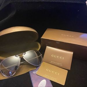 Gucci authentic aviator UNiSEX sunglasses GG27/85S